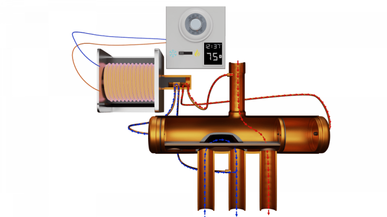 How A Heat Pump Reversing Valve Works Hvac School