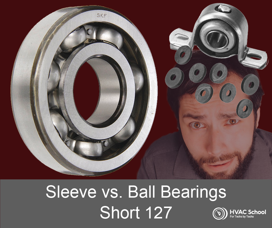 Sleeve vs. Ball Bearings Short 127 HVAC School