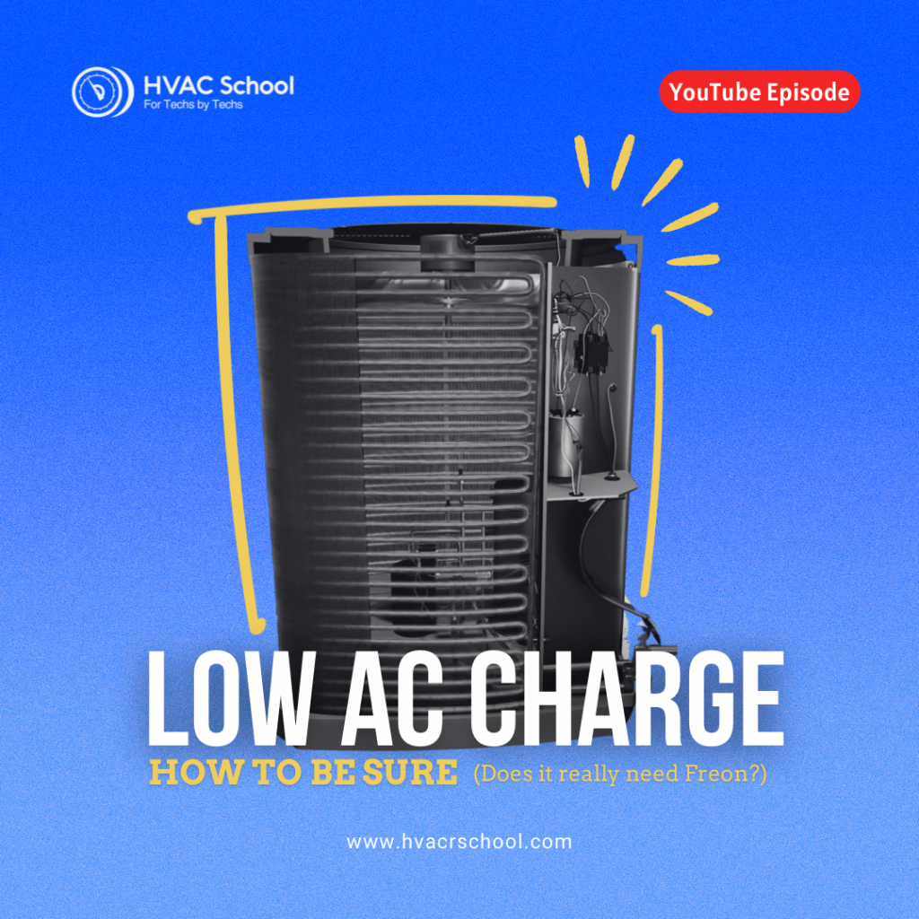 Low AC Refrigerant Charge How to be SURE (Does it really need Freon