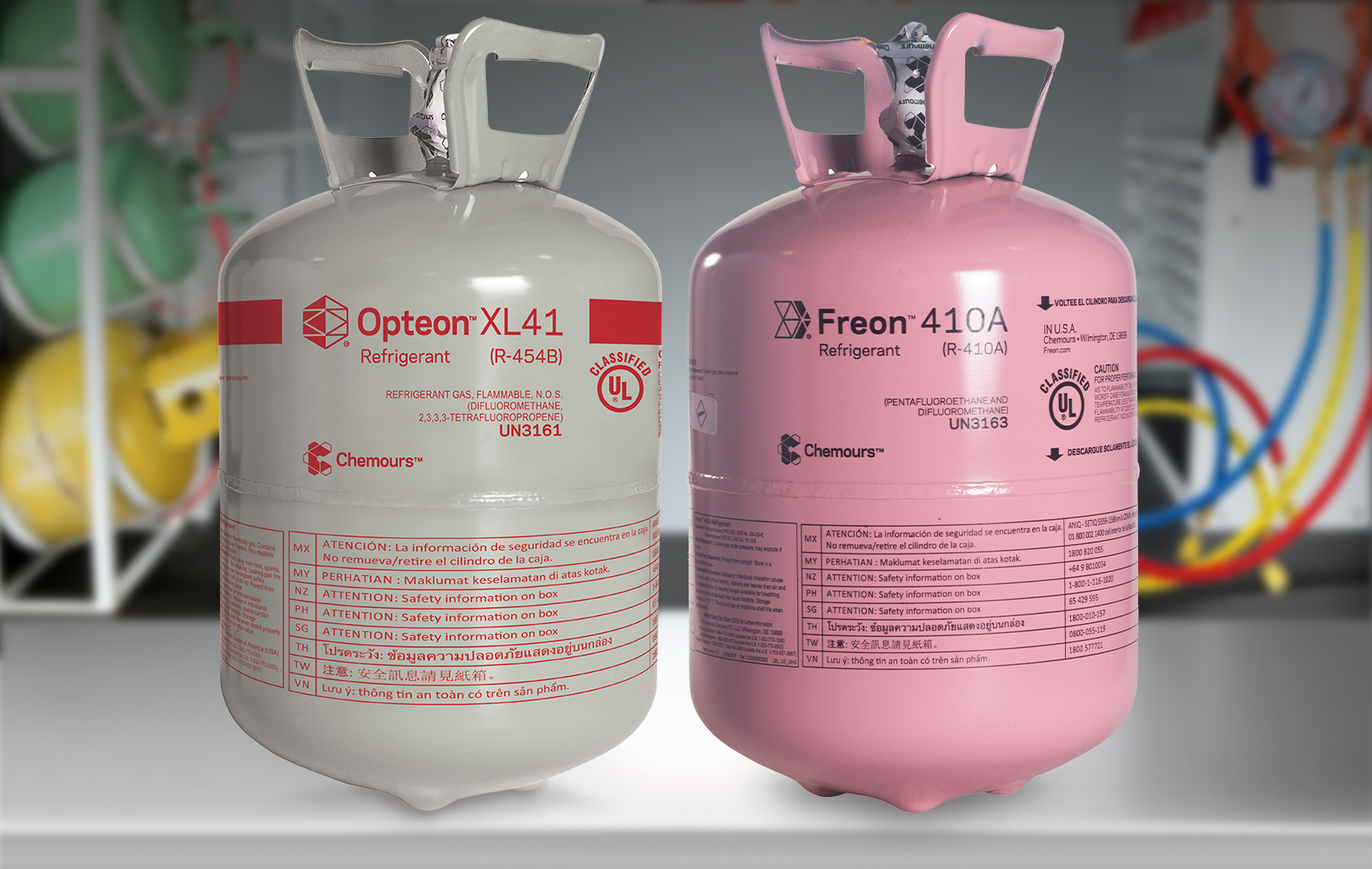 R-454B Vs. R-410A Side By Side - HVAC School