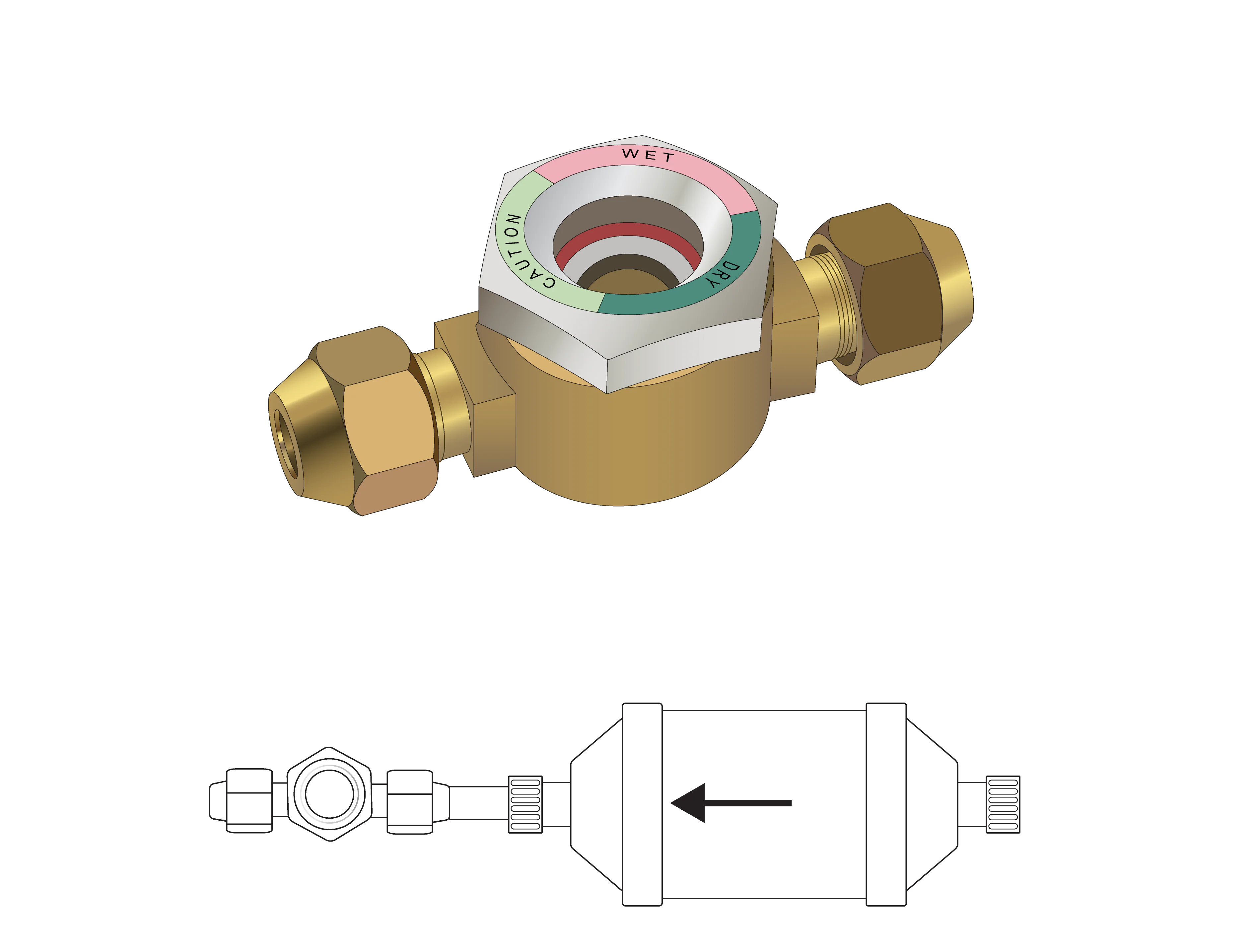 Moisture Indicator Disk